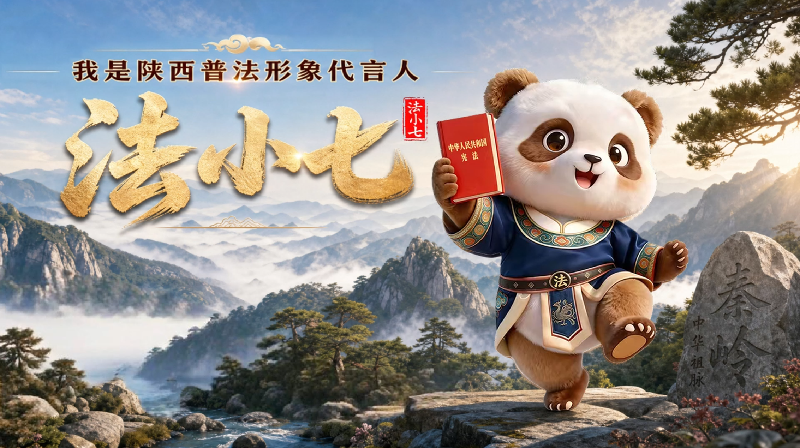 重磅发布｜陕西省普法IP形象“法小七”正式亮相